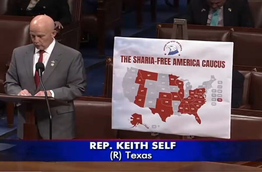 Congressman Keith Self Joins Letter Calling Attempts Islam into Education