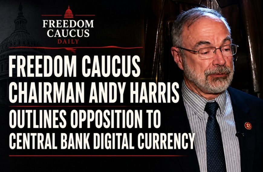 Freedom Caucus Chairman Andy Harris Outlines Opposition to Central Bank&hellip;